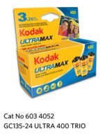 Kodak GOLD ULTRA 400  GC 135-24  3-Pack