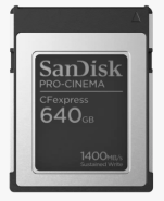 Sandisk PRO-CINEMA Cfexpress Typ B 640GB